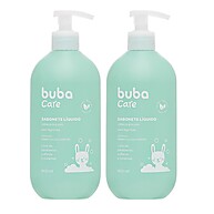 Buba Care: Kit 2 Sabonetes Veganos para Bebê - 400ml - imagem 1