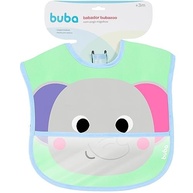 Buba Babador Com Bolso Zoo Elefante - Impermeável com Fecho em Velcro - imagem 4
