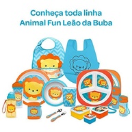 Buba Kit Talher Leãozinho Colorido - Seguro, Anatômico e Divertido para Crianças - imagem 5