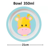 Kit Papinha Girafinha Buba - Prato, Talheres, Copo e Babador Infantil - imagem 2