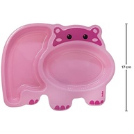 Pratinho com Divisórias em Forma de Hipopótamo Rosa - BUBA | Ideal para Refeições Saudáveis e Divertidas - imagem 4