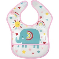 Babação Controlada com Estilo: Babador Arco-Íris Impermeável com Bolso da Buba - imagem 5