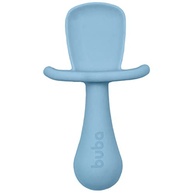Kit Talheres de Silicone Buba - Seguro, Atóxico e Ideal para Bebês (Azul) - imagem 4