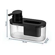 Organize sua Pia: Kit 2 Dispensers Detergente e Bucha - imagem 2