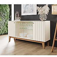 Buffet 4 Portas Eiffel: Elegância e Organização para Sua Sala - imagem 1