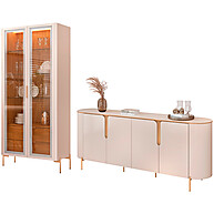 Buffet & Cristaleira Lia Tarsila: Elegância Off White - imagem 1