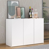 Aparador Buffet 3 Portas Veneza - Design Moderno em Branco para Ambientes Sofisticados - imagem 2