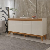 Buffet Ripado 4 Portas 180cm Astúrias: Elegância! - imagem 1
