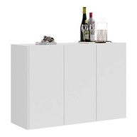 Aparador Buffet 3 Portas Veneza - Design Moderno em Branco para Ambientes Sofisticados - imagem 4