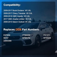 Bomba de Combustível Elétrica Premium para Buick Enclave, Chevy Traverse, GMC Acadia e Saturn Outlook V6 3.6L (2009-2017) - imagem 3