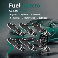 Kit 6 Injetores de Combustível FJ319 para Buick, Chevrolet, GMC, Saab e Isuzu - Desempenho e Confiabilidade - imagem 4