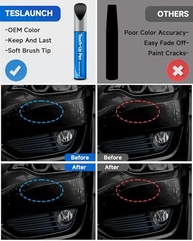 Tinta de Retoque Preto para Chevrolet GMC Buick Cadillac - Fórmula Exata para Reparo de Arranhões e Lascas - imagem 3