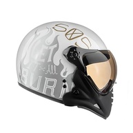 Capacete Peels F21 Burn Branco Aberto: Estilo e Proteção para Sua Moto - imagem 2