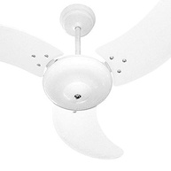 Ventilador Búzios Max 110/127V 3P com Controle de Velocidade e Luz - Tron Branco - imagem 3