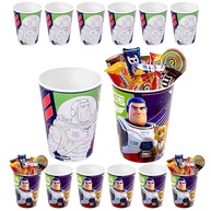 Kit com 10 Copos Buzz Lightyear - Festa Infantil Toy Story Temática - imagem 1