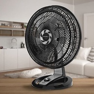 Ventilador Britânia BVT510P Turbo 110V - 3 Velocidades, 6 Pás e Oscilação Silenciosa - imagem 3