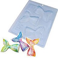 Forma de Silicone Cauda da Sereia 50g - BWB - imagem 2