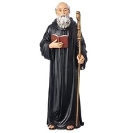 Boneco de São Francisco com Animais – Joseph's Studio by Roman – 45,72 cm, Resina e Pedra, Coleção Renascentista, Presente Religioso - imagem 3