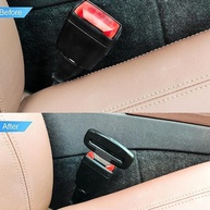 Kit 4 Fivela Cinto Segurança Anti Som Trava Alarme Universal Fiat Honda Ford Chevrolet VW BYD - imagem 4
