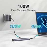 UGREEN Revodok 105 USB C Hub 5 em 1 adaptador multiporta 4K HDMI, fornecimento de energia de 100 W, 3 portas de dados USB-A, dongle USB C para MacBook Pro/Air, iPad Pro, iMac, iPhone 15 Pro/P - imagem 3