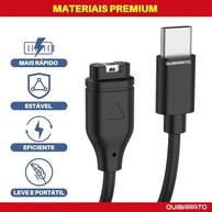 Cabo Carregador USB-C QUIBARATO 1m: Potencialize seu Garmin Fenix, Forerunner e Venu! - imagem 4