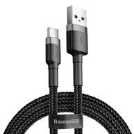 Cabo Carregador Usb Tipo - C 2 Metros Baseus Cafule - imagem 1