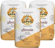Pack c/ 3 Semolas de grano duro Italiana Caputo 1Kg - imagem 1