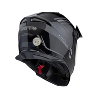 Capacete Bieffe B-Trail Authentic Preto/Grafite c/ Óculos - Aventura e Segurança - imagem 3