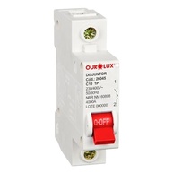 Disjuntor Unipolar Ourolux 10A (Curva C) - Proteção Essencial para sua Instalação Elétrica - imagem 3