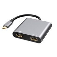 Adaptador USB-C para 2x HDMI 4K 60Hz: Expanda sua Tela com Dupla Saída! - imagem 2