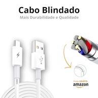Cabo Tipo-C USB Turbo Carregamento Rápido, Cabo de Dados, Reforçado Compatível Com Android, EXC77, Premium® - imagem 3