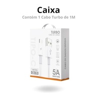 Cabo Tipo-C USB Turbo Carregamento Rápido, Cabo de Dados, Reforçado Compatível Com Android, EXC77, Premium® - imagem 5