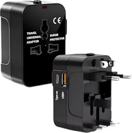 Adaptador de Tomada Universal Bivolt com 2 USB + USB-C: Sua Energia em Qualquer Lugar do Mundo! - imagem 2