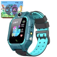 Smartwatch Infantil C/ GPS, Câmera e Chip - Segurança e Diversão para Seu Filho (Verde) - imagem 1