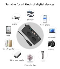Inversor Automotivo 350W: 2 Tomadas, 3 USB e 1 Tipo-C 12V para 127V - Energia Portátil no Seu Carro! - imagem 4