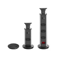 Torre Extensora Retrátil AMOREJA: 3 Tomadas + USB-C | Organize e Carregue! - imagem 2