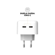 Carregador Gshield Turbo Power Delivery 35W Duplo Tipo C: Carga Rápida e Segura para iPhone e Mais! - imagem 2