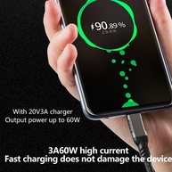 Cabo USB C para USB A 10Gbps: Velocidade de SSD e 60W PD - imagem 2