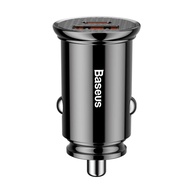 Carregador Veicular Baseus Mini PPS USB/USB-C Preto: Carga Rápida e Inteligente - imagem 1
