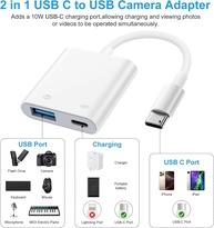Adaptador USB C Câmera: Libere o Potencial do Seu Celular! - imagem 2