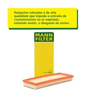 Filtro de Ar MANN-FILTER C 31 028/1: Proteção Superior para Fiat e Jeep - imagem 3