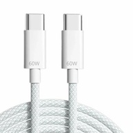 Cabo USB-C Tipo C 60w Trançado De Nylon Compativel com Iphone 15,15 Pro/Max, Compativel iphone16,16 Pro/Max IOS/Android Certificado Premium Reforçado - imagem 2