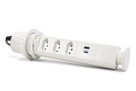 Mini Torre Tomada Embutir 3 Tomadas 20A + USB-C Branca: Solução Moderna e Segura - imagem 5
