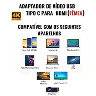 Adaptador USB-C para HDMI 4K Ultra HD - Conexão Rápida e Imagem Perfeita - imagem 4