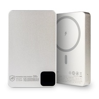 Power Bank Gshield Slim 10000mAh: Carregamento Rápido USB-C PD 20W e Wireless MagSafe 15W | Titanium Ultra Fino - imagem 1