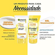 Garnier Uniform & Matte: Limpeza Facial com Vitamina C - imagem 2