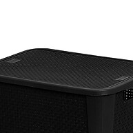 Organize com Estilo: Caixa Rattan 42L (Kit c/10) - imagem 2