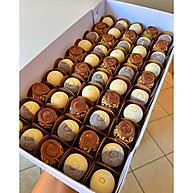 Caixa para Doces: 50 Unidades Brancas (Kit c/10) - imagem 1