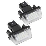 Luz de Placa LED 18 LEDs para Citroën C3 (2002-2009), Berlingo e Partner - Brilho Superior e Durabilidade - imagem 1