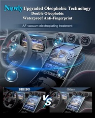 Protetor de Tela BIBIBO para Benz GLC300 C300 W206 (2022-2025) - Vidro Temperado Anti-risco 9H - imagem 3